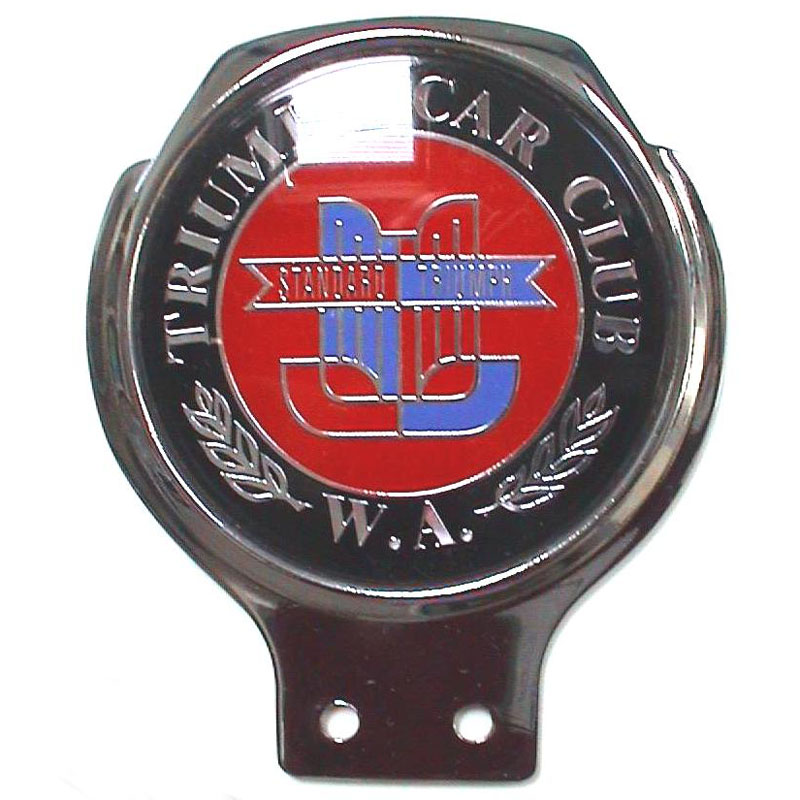 Triumph Car Club of Western Australia car badge